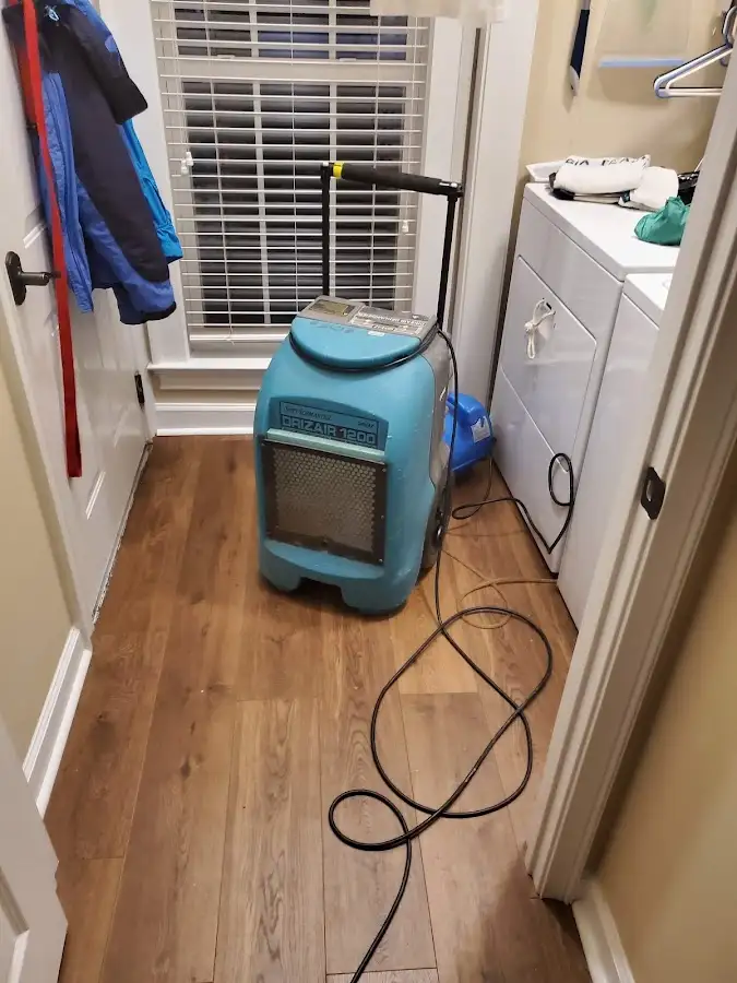 Commercial dehumidifier deployed for Flood Damage Cleanup in Tavares