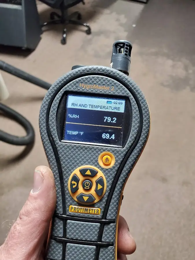 Moisture meter humidity assessment for Mold Remediation & Removal in Tavares